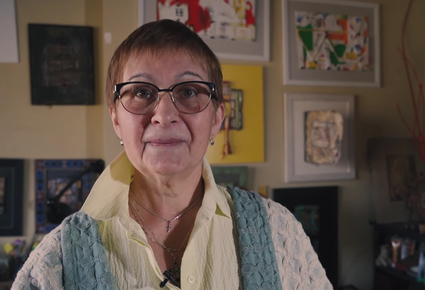 KETI MATABELI RECITES MIHKEIL KVLIVIDZE’S POEM “I WILL COME TO YOU YESTERDAY OR YEAR GONE BY”